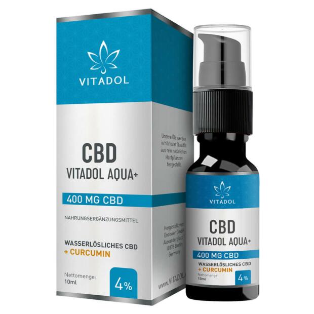 Vitadol Aqua+ wasserlösliches CBD 4%