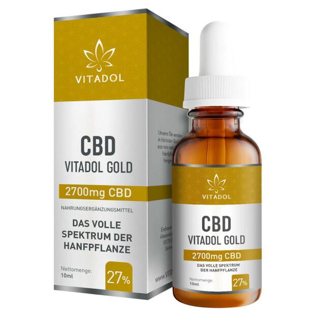 Vitadol Gold CBD Öl 27%