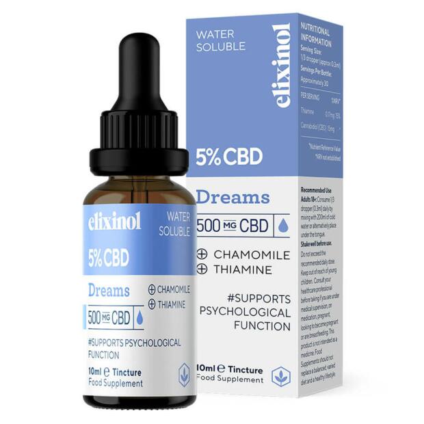 Elixinol Dreams Wasserlösliches 5% CBD