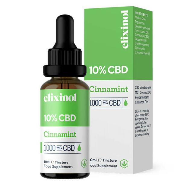 Elixinol Zimt CBD Öl 10%